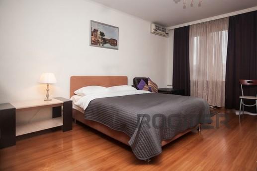 The apartment is located in the historical center of Moscow.