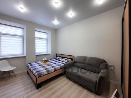 The apartment is near the center, with a new renovation, in 