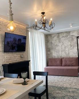 New apartment in the city center. Smart TV. Air conditioning