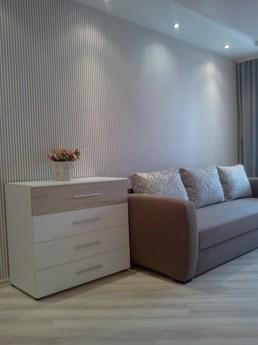 Modern furnished apartment in a new brick complex on the str