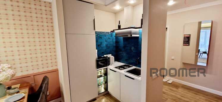 The spirit of London in a 2-room apartment in the center of Almaty, Almaty - apartment by the day