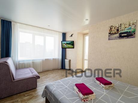 Comfortable, bright, stylish studio apartment with new Europ