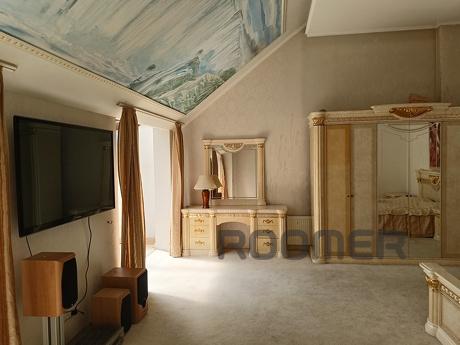 Penthouse for rent. Sauna.Fireplace.Grill, Kyiv - apartment by the day