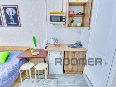 Cozy studio on Tole-B Vesnovka, Almaty - apartment by the day
