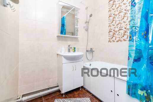 Bright studio overlooking Alatau, Almaty - apartment by the day