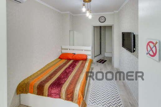 Studio - a room with a kitchenette (equipped with household 