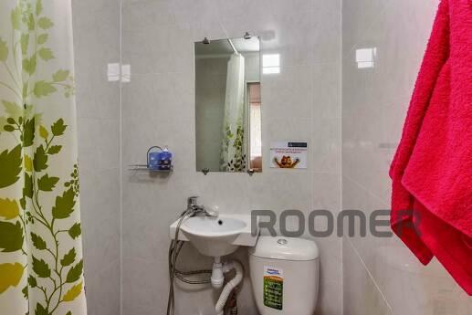 Studio is a room with a kitchenette and its own bathroom. Bu
