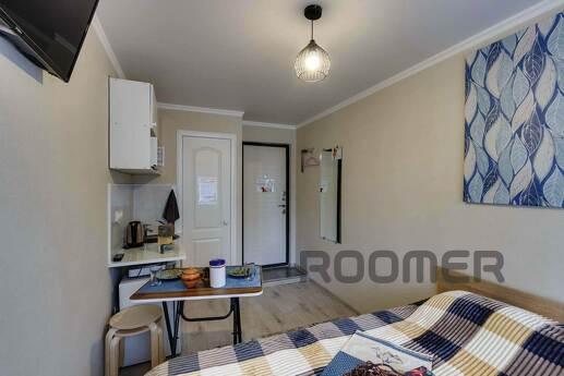 Bright studio in the upper part of the city, Almaty - apartment by the day