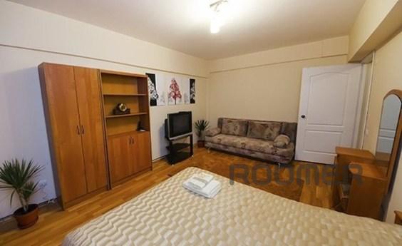 Сomfortable 1 room apt. at zhibek zholy., Almaty - apartment by the day