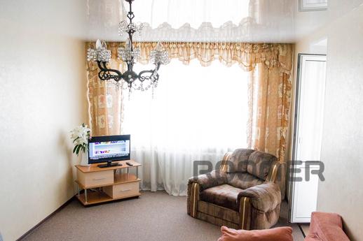Rent 2-bedroom apartment in the center of Krasnoyarsk. Conve