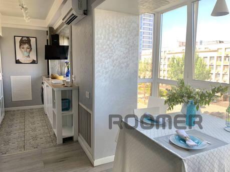 VIP class apartments in the city center, Zaporizhzhia - apartment by the day