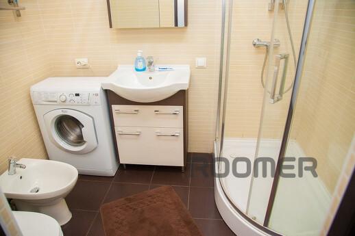 Daily rent 1-room semi-suite Ukrainskaya st., Zaporizhzhia - apartment by the day