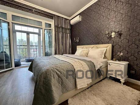 The apartment is located in the very center of the city - on