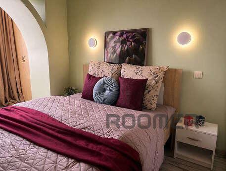 Daily rent of a spacious two-room apartment in the heart of 