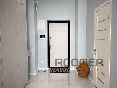Designer European-style two-room apartment in the Grani residential complex, Dnipro (Dnipropetrovsk) - apartment by the day