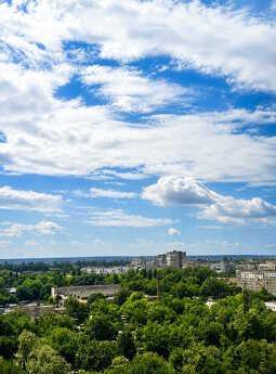 Designer European-style two-room apartment in the Grani residential complex, Dnipro (Dnipropetrovsk) - apartment by the day