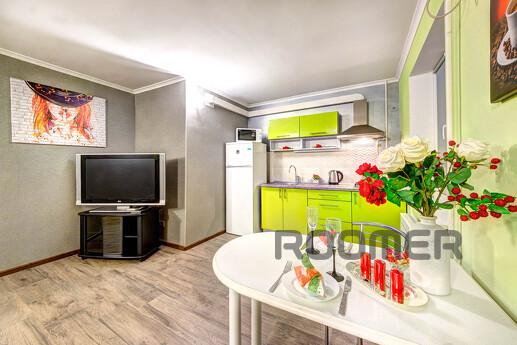 Подобова оренда 1к квартири в центрі, Київ - квартира подобово
