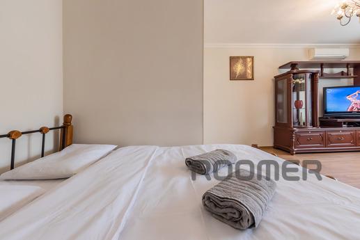 1k apartment Podobovo, Palats Sportu metro station, Kyiv - apartment by the day