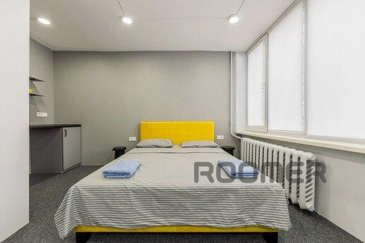 The apartments are located at the address: st. Olesya Goncha