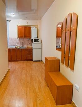 There is a rather quiet apartment near the center of the cit