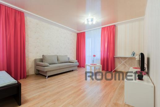 For daily rent a spacious studio apartment with designer ren