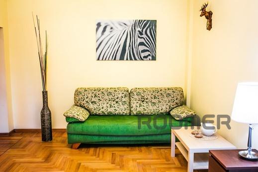 2-room m.Kievskaya 5 min walk, Москва - квартира подобово