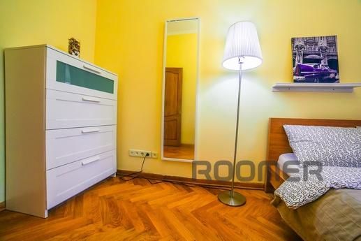 2-room m.Kievskaya 5 min walk, Москва - квартира подобово