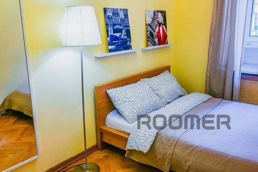 2-room m.Kievskaya 5 min walk, Москва - квартира подобово