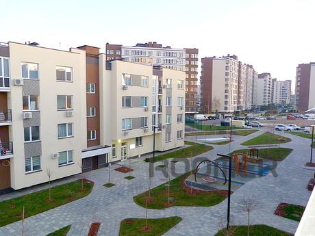 ZhK Park Lend, metro Vasilkovskaya, Zhul, Kyiv - apartment by the day